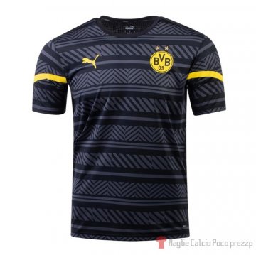 Maglia Pre Partido Del Borussia Dortmund 2022 Nero