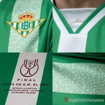 Maglia Real Betis Final Copa Del Rey 2022