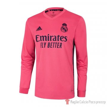 Maglia Real Madrid Away Manica Lunga 20-21