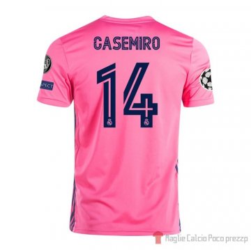 Maglia Real Madrid Giocatore Casemiro Away 20-21 Maglia Real Madrid Giocatore Casemiro Away 20-21