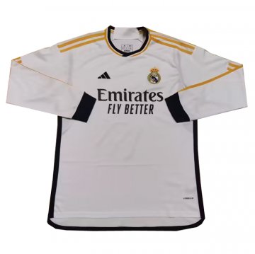 Maglia Real Madrid Home Maniche Lunghe 23-24