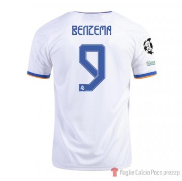 Maglia Real Madrid Giocatore Benzema Home 21-22 Maglia Real Madrid Giocatore Benzema Home 21-22