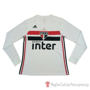 Maglia Sao Paulo Home Manica Lunga 2019/2020 Maglia Sao Paulo Home Manica Lunga 2019/2020