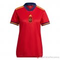 Maglia Spagna Home Donna Euro 2022