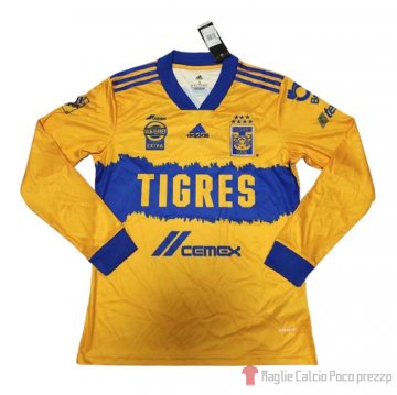 Maglia Tigres Uanl Home Manica Lunga 20-21 Maglia Tigres Uanl Home Manica Lunga 20-21