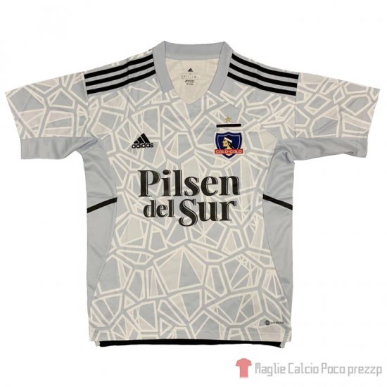Thailandia Maglia Colo-colo Portiere 2022 Gris - Clicca l'immagine per chiudere