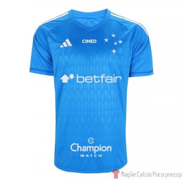 Thailandia Maglia Cruzeiro Portiere 2023 Azul Thailandia Maglia Cruzeiro Portiere 2023 Azul