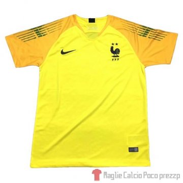 Thailandia Maglia Francia Portiere 2018 Giallo Thailandia Maglia Francia Portiere 2018 Giallo