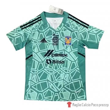 Thailandia Maglia Tigres Uanl Portiere 22-23 Verde