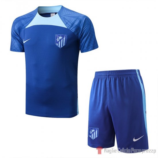 Tuta Da Track Atletico Madrid Manica Corta 2022-2023 Azul - Pantalon Corto - Clicca l'immagine per chiudere