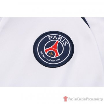 Tuta Da Track Felpa Paris Saint-germain 2022-2023 Bianco