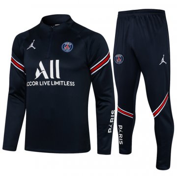 Tuta Da Track Felpa Paris Saint-germain Bambino 21-22 Blu