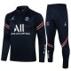 Tuta Da Track Felpa Paris Saint-germain Bambino 21-22 Blu