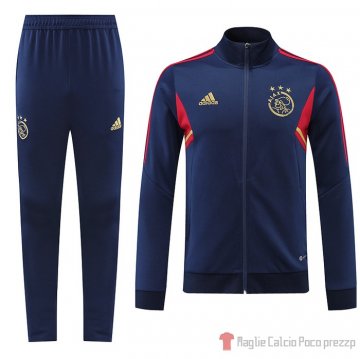 Tuta Da Track Giacca Ajax 22-23 Blu Tuta Da Track Giacca Ajax 22-23 Blu