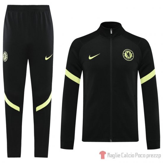 Tuta Da Track Giacca Chelsea 21-22 Nero - Clicca l'immagine per chiudere