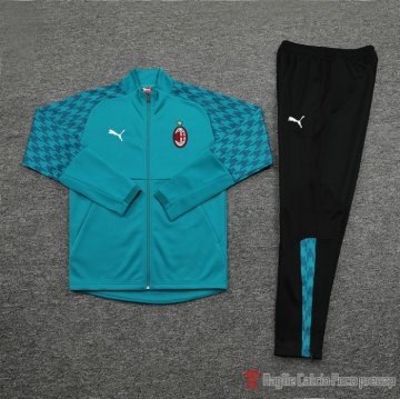 Tuta Da Track Giacca Milan 2020-21 Blu