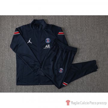 Tuta Da Track Giacca Paris Saint-germain Bambino 2021-22 Blu