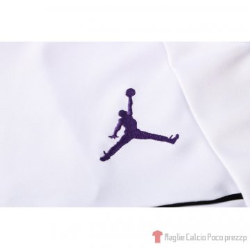 Tuta Da Track Giacca Paris Saint-germain Jordan 2021-2022 Bianco