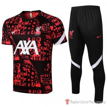 Tuta Da Track Liverpool Manica Corta 2021-22 Rosso Tuta Da Track Liverpool Manica Corta 2021-22 Rosso