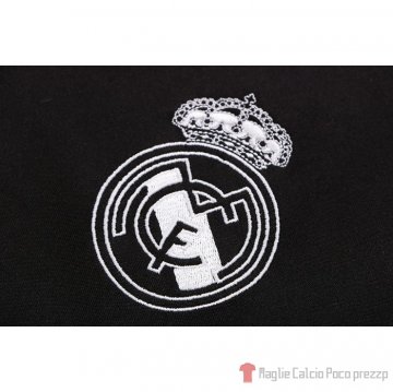 Tuta Da Track Real Madrid Manica Corta 22-23 Nero E Purpura