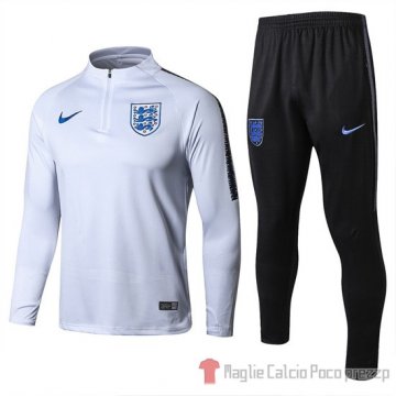 Tuta da Track Inglaterra 2018 Bianco Tuta da Track Inglaterra 2018 Bianco