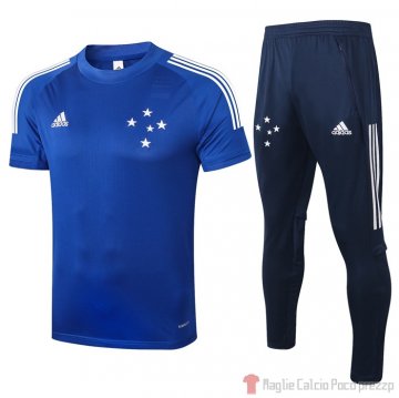 Tuta da Track Cruzeiro Manica Corta 2020/2021 Blu Tuta da Track Cruzeiro Manica Corta 2020/2021 Blu