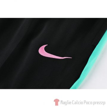 Tuta da Track Giacca Barcellona Bambino 2020/2021 Rosa e Verde