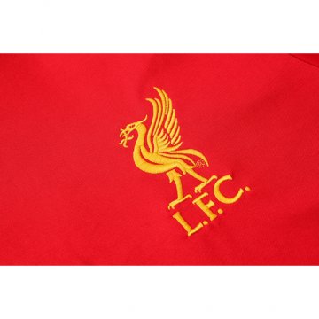 Tuta da Track Liverpool Manica Corta 2019/2020 Rosso