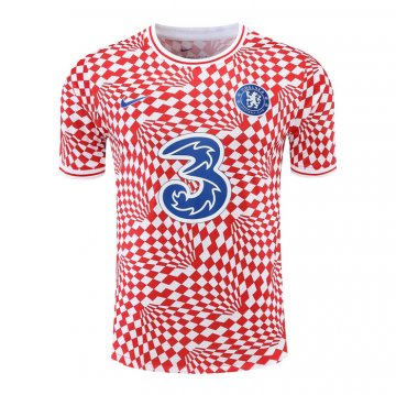 Allenamento Chelsea 22-23 Rosso E Bianco Allenamento Chelsea 22-23 Rosso E Bianco