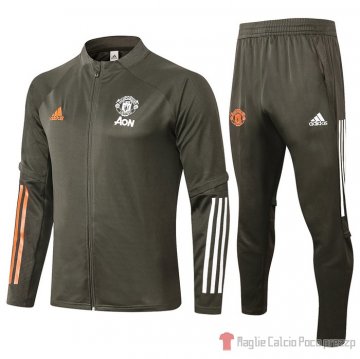 Tuta da track Manchester United 20-21 Verde Tuta da track Manchester United 20-21 Verde