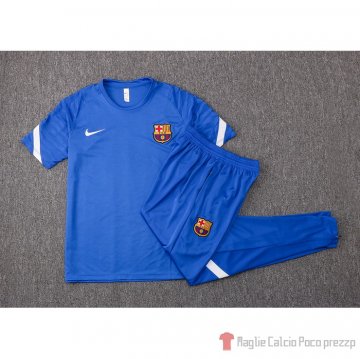 Tuta Barcellona Manica Corta 2021-22 Azul