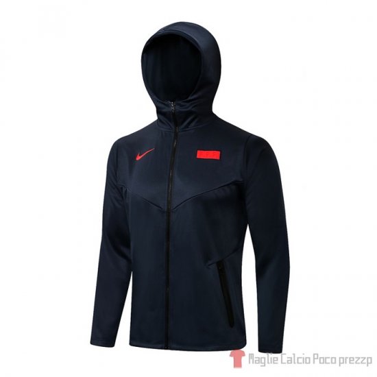 Chaqueta Con Capucha Del Francia 21-22 Blu - Clicca l'immagine per chiudere