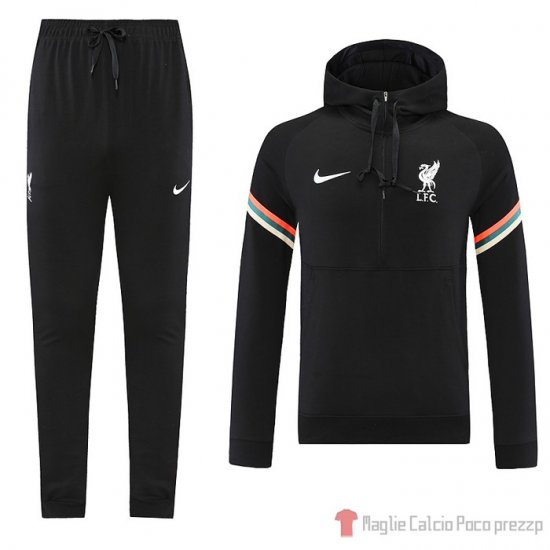 Felpa Della Tuta Liverpool 2021-22 Negro - Clicca l'immagine per chiudere