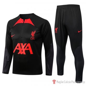 Felpa Della Tuta Liverpool 22-23 Negro Felpa Della Tuta Liverpool 22-23 Negro