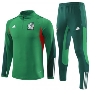 Felpa Della Tuta Messico Bambino 23-24 Verde Felpa Della Tuta Messico Bambino 23-24 Verde