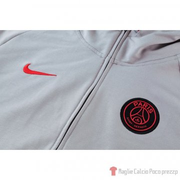 Felpa Della Tuta Paris Saint-germain 2021-2022 Gris