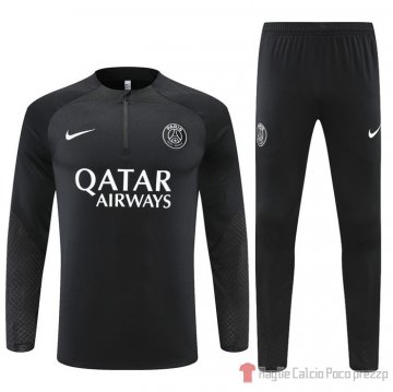 Felpa Della Tuta Paris Saint-germain 2022-23 Negro Felpa Della Tuta Paris Saint-germain 2022-23 Negro