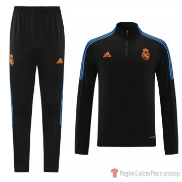 Tuta Da Track Felpa Real Madrid 2021-2022 Negro Tuta Da Track Felpa Real Madrid 2021-2022 Negro