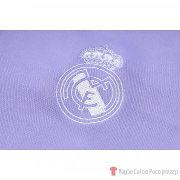 Felpa Della Tuta Real Madrid Bambino 22-23 Purpura