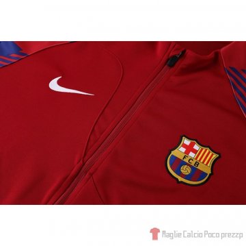 Giacca Della Tuta Barcellona 2022-23 Rojo