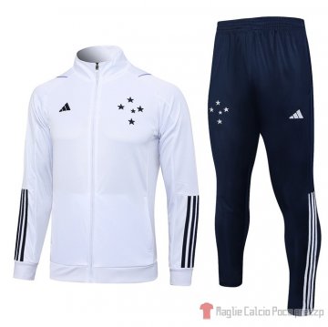 Giacca Della Tuta Cruzeiro 23-24 Blanco Giacca Della Tuta Cruzeiro 23-24 Blanco