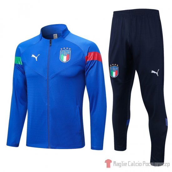 Giacca Della Tuta Italia 2022-2023 Azul - Clicca l'immagine per chiudere