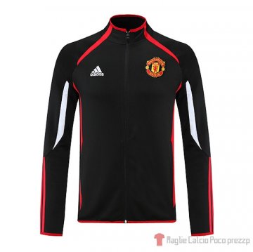 Giacca Manchester United Teamgeist 21-22 Negro Giacca Manchester United Teamgeist 21-22 Negro