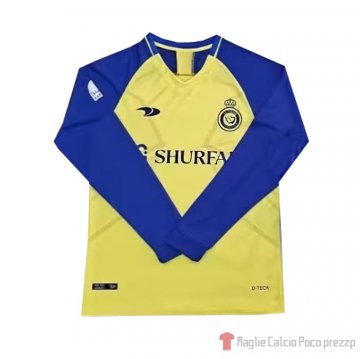 Maglia Al Nassr Home Maniche Lunghe 22-23 Maglia Al Nassr Home Maniche Lunghe 22-23