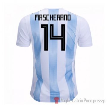Maglia Argentina Giocatore Mascherano Home 2018