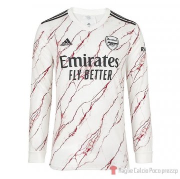 Maglia Arsenal Away Manica Lunga 20-21 Maglia Arsenal Away Manica Lunga 20-21