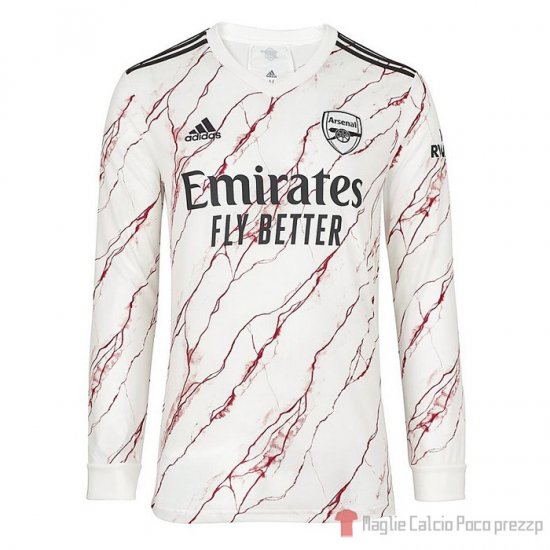 Maglia Arsenal Away Manica Lunga 20-21 - Clicca l'immagine per chiudere