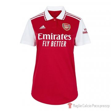 Maglia Arsenal Home Donna 22-23 Maglia Arsenal Home Donna 22-23