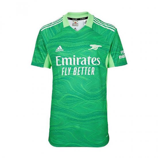 Maglia Arsenal Portiere 21-22 Verde - Clicca l'immagine per chiudere