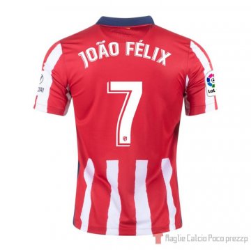Maglia Atletico Madrid Giocatore Joao Felix Home 20-21 Maglia Atletico Madrid Giocatore Joao Felix Home 20-21